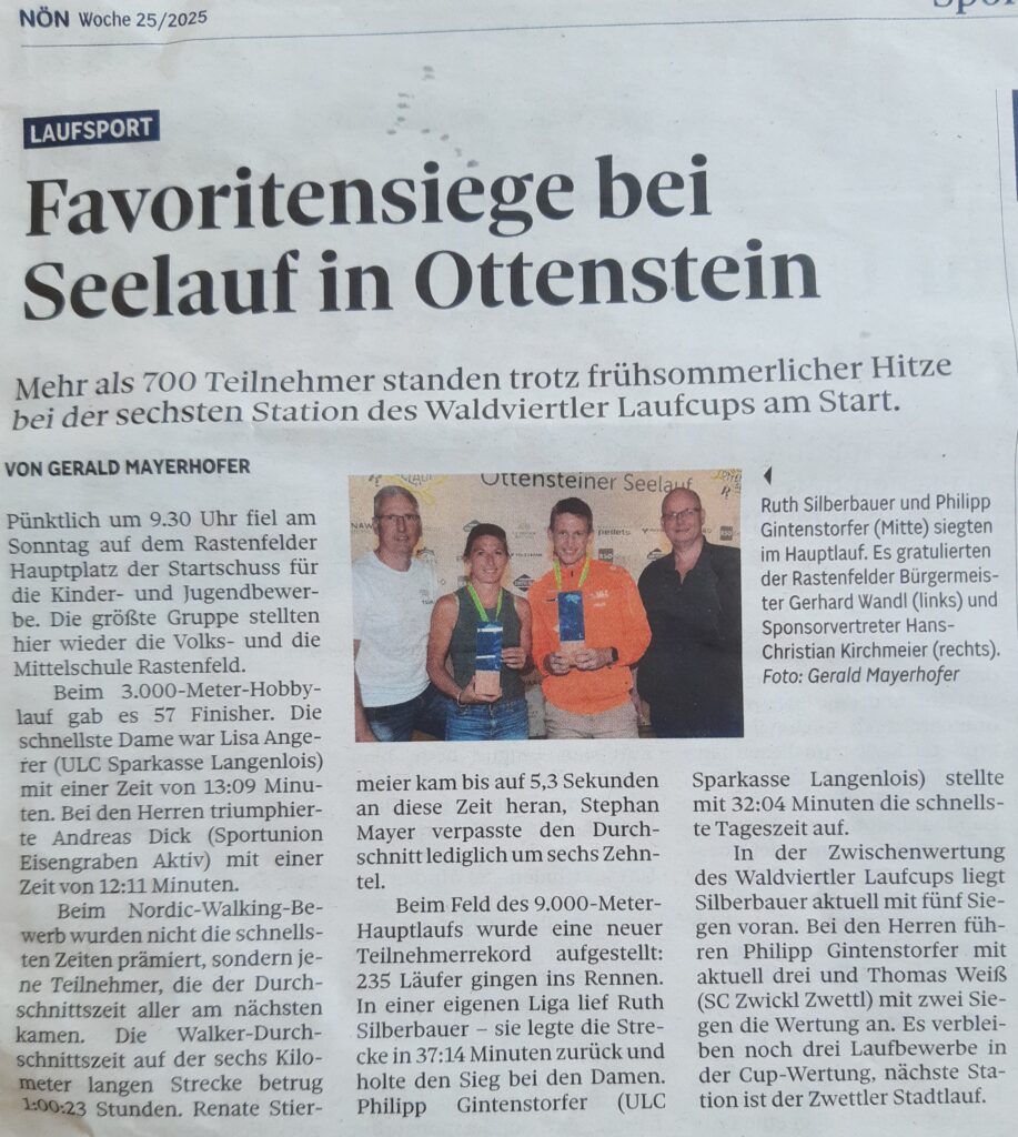 Ottensteiner Seelauf- NÖN Krems 21.6.2025