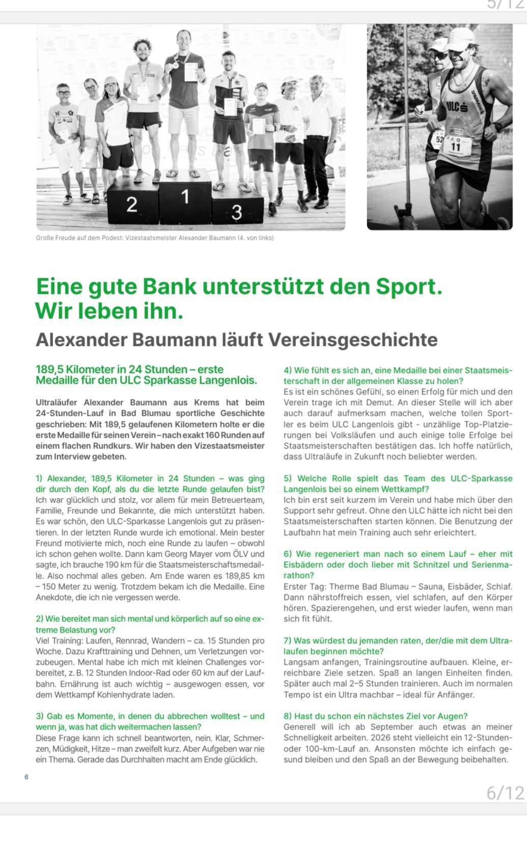 Kundenzeitschrift Sparkasse Langenlois